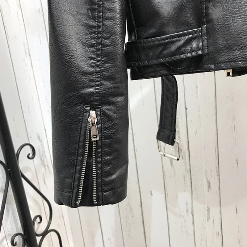 Women Soft Leather Jacket - Street Rider Apparel